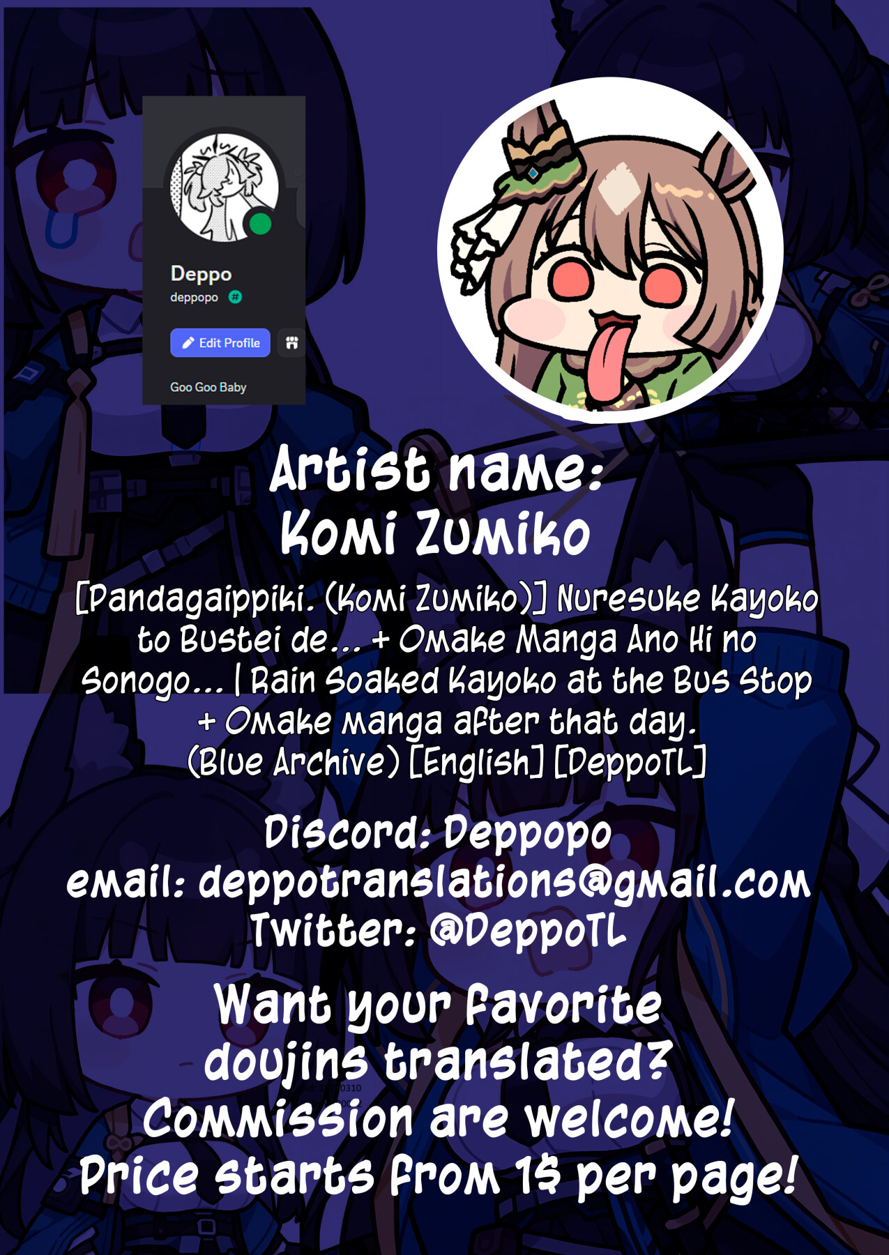 Hentai Manga Comic-Rain Soaked Kayoko at the Bus Stop + Omake manga after that day.-Read-37